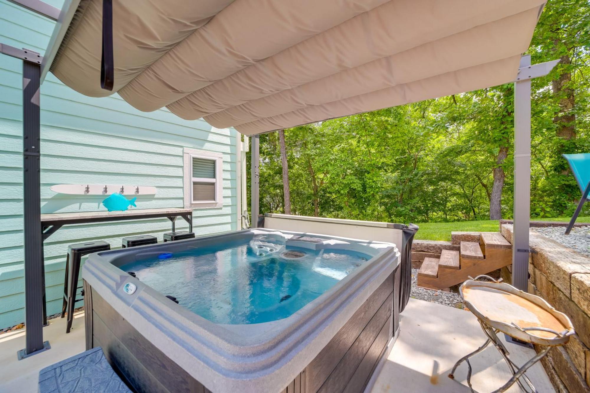 Cozy Eucha Cottage At Grand Lake With Hot Tub! Exteriér fotografie