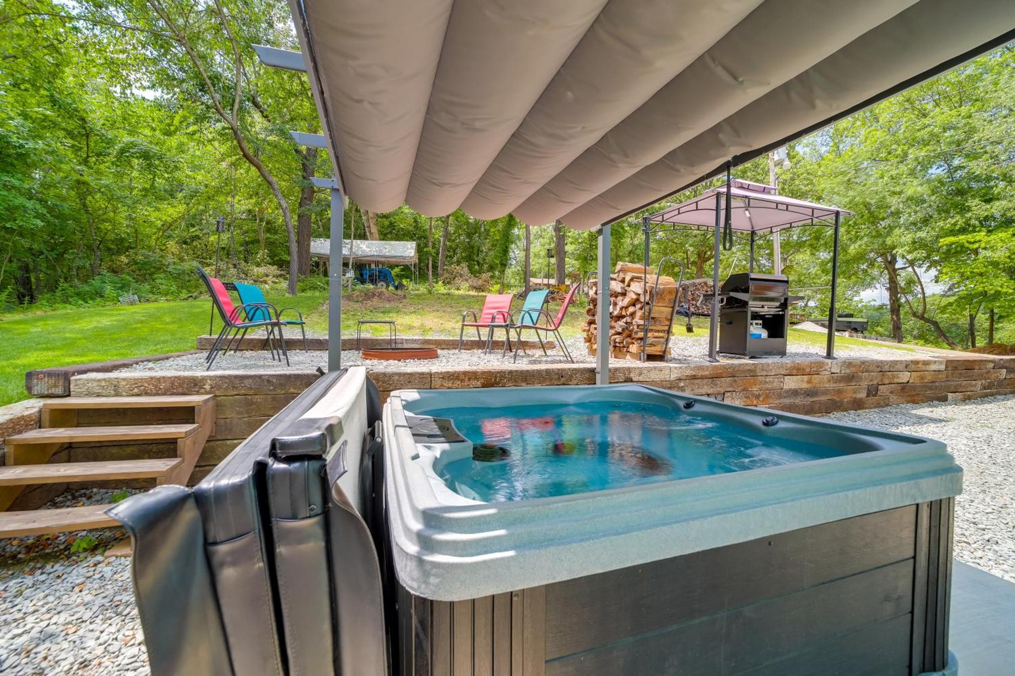 Cozy Eucha Cottage At Grand Lake With Hot Tub! Exteriér fotografie